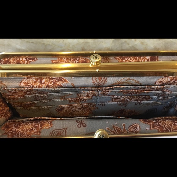 Hobo Lauren Leather Wallet Clutch, Blush, NWT - Picture 5 of 13